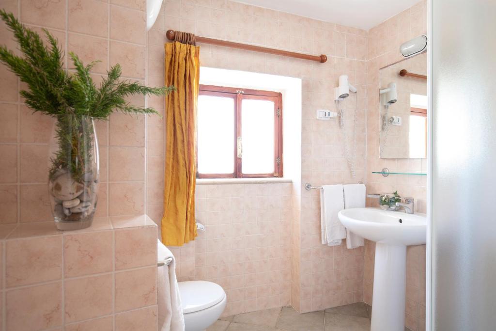 Koupelna v ubytování Hotel Punta San Francesco