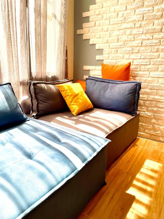 Postel nebo postele na pokoji v ubytování Summer Grass B&B