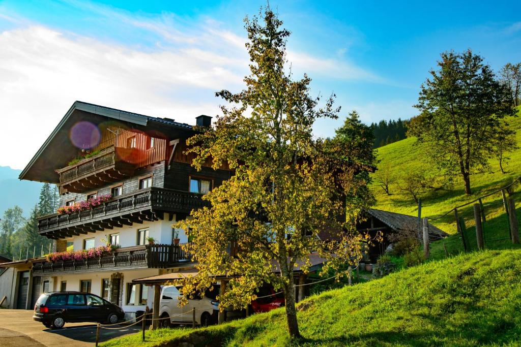 Budova, kde se bed and breakfast nachází