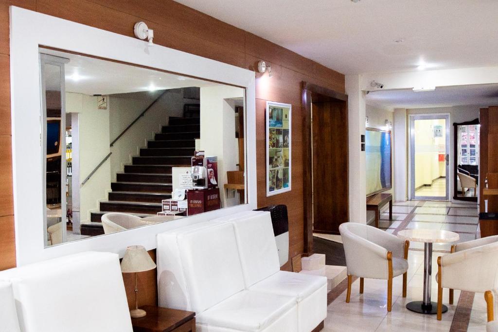 Un lugar para sentarse en San Martin Hotel y Spa