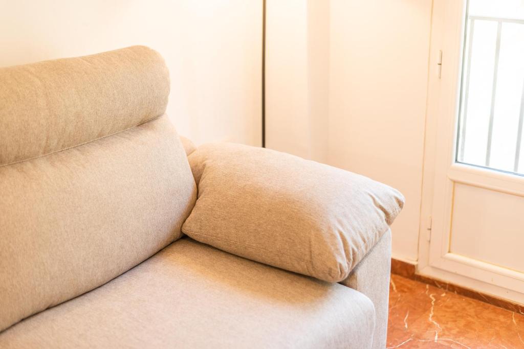 Posezení v ubytování tuGuest San Agustin Apartment