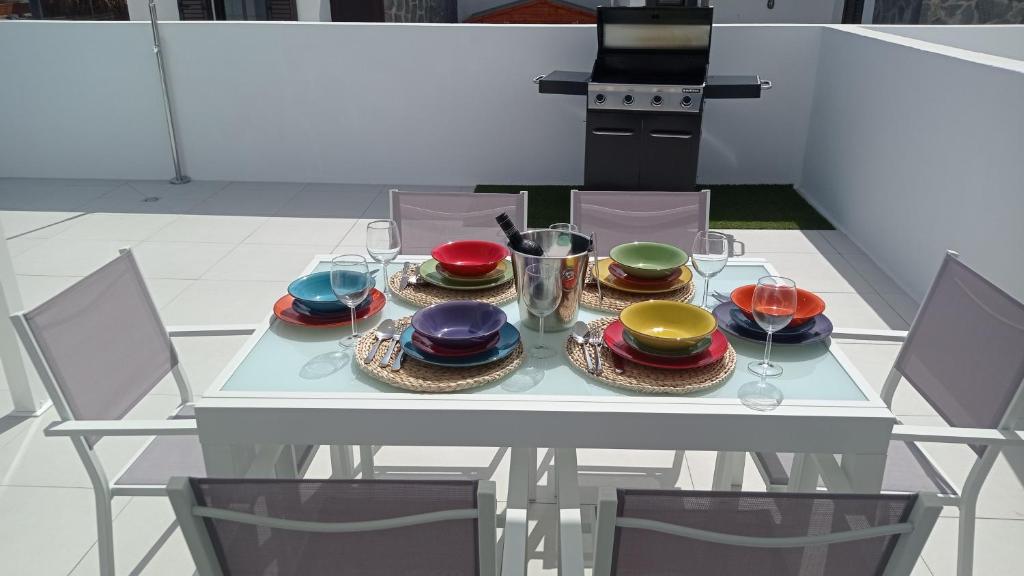 Fotografie z fotogalerie ubytování VILLA TRAFALGAR, magnífica casa en la costa ideal para familias que buscan tranquilidad v destinaci Playa Blanca