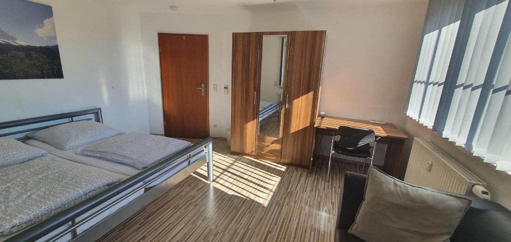 Postel nebo postele na pokoji v ubytování Apartment Marx