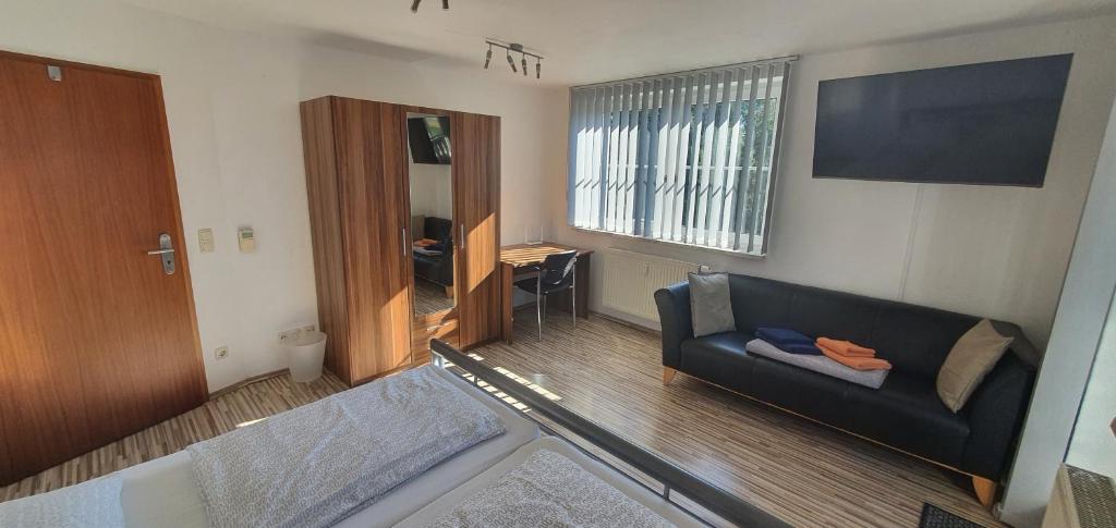 Postel nebo postele na pokoji v ubytování Apartment Marx