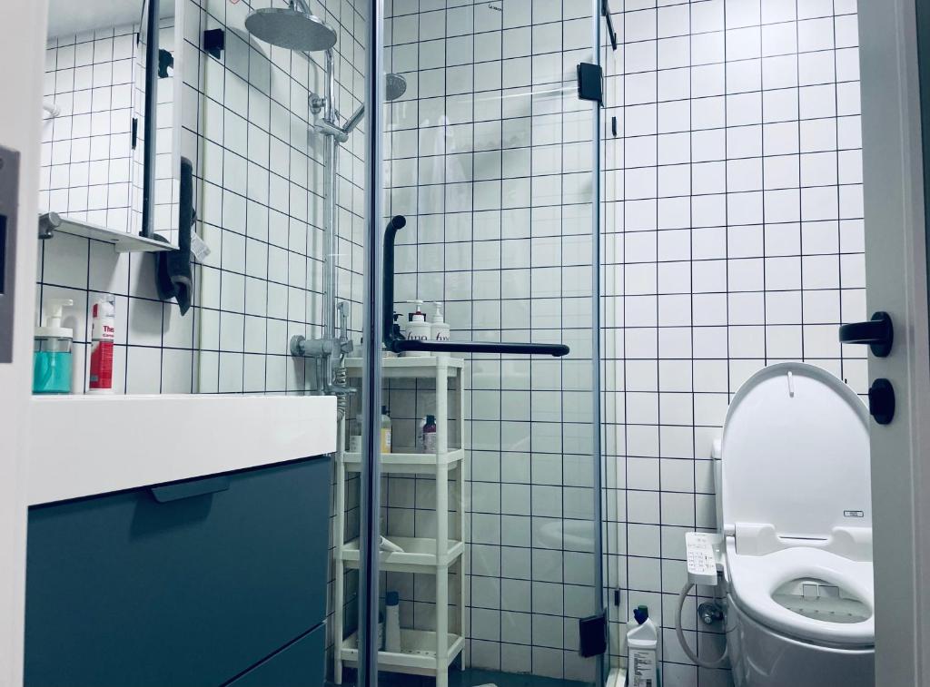 Koupelna v ubytování Zhe·Yi Boutique Guesthouse