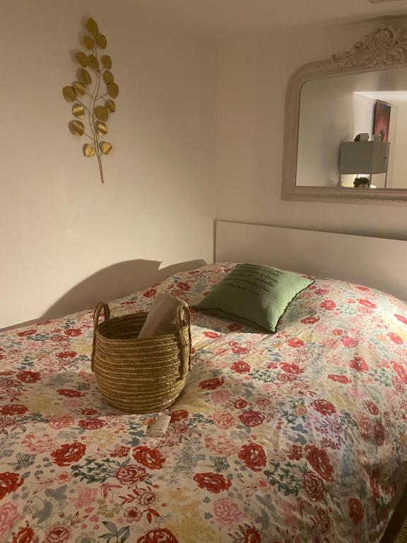 Postel nebo postele na pokoji v ubytování Choupy’Cosy