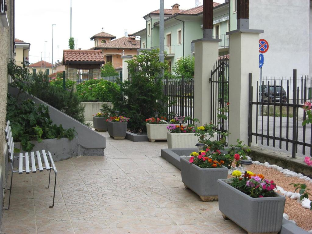 Vonkajšia záhrada v ubytovaní Casa Bruno B&B