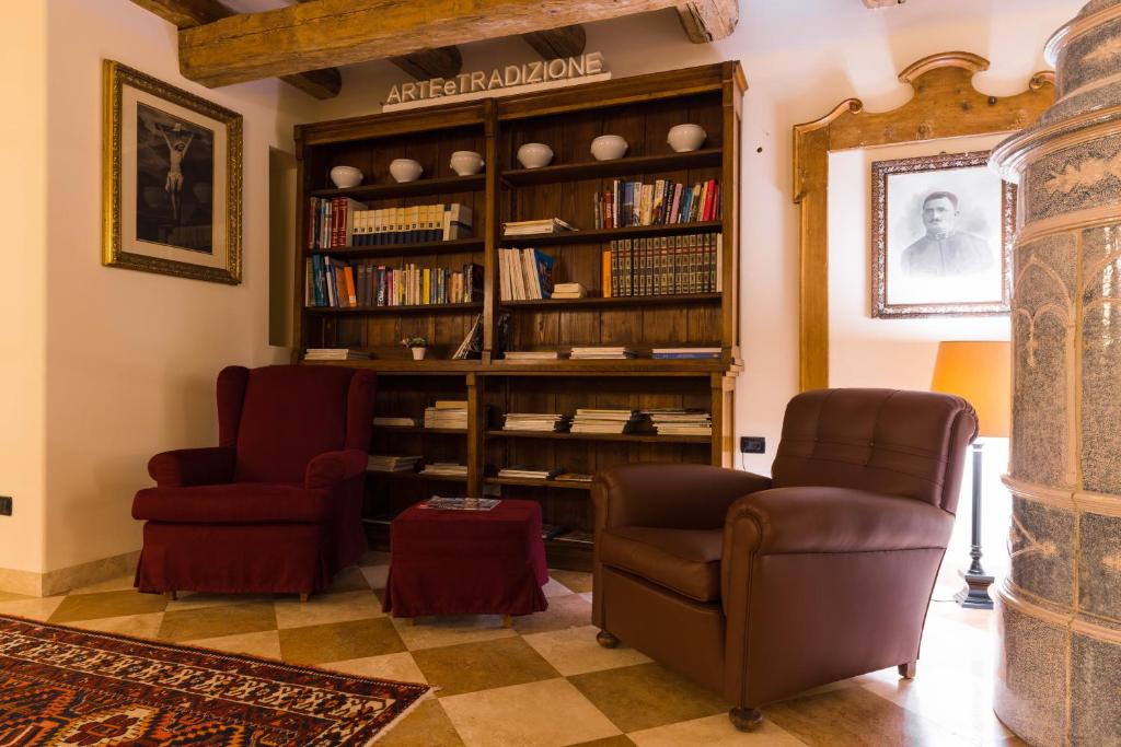 Część wypoczynkowa w obiekcie Hotel Relais Vecchio Maso
