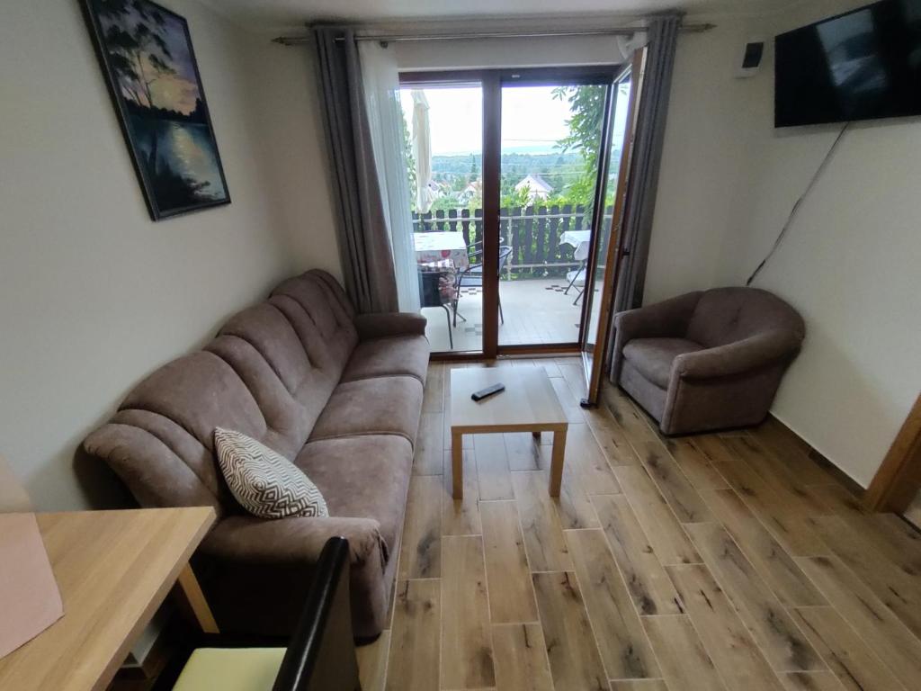 Posezení v ubytování Bertalan Apartman