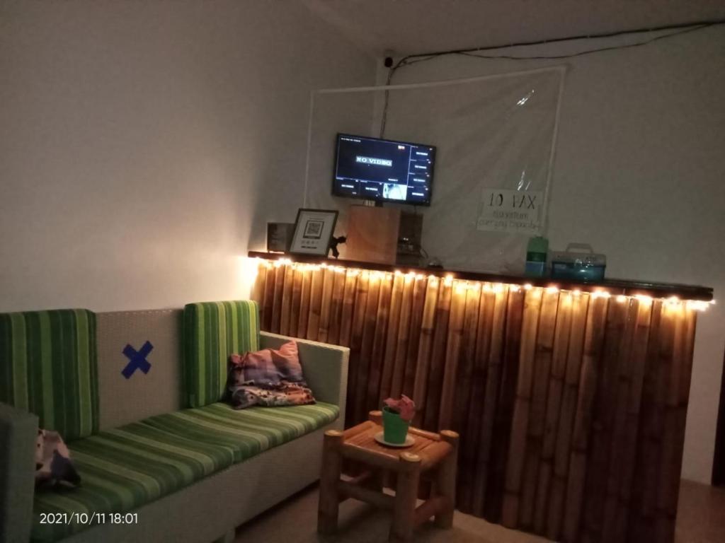TV o dispositivi per l'intrattenimento presso Roos Guesthouse