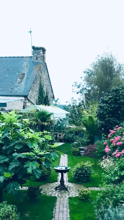 Zahrada ubytování B&B du Cloître