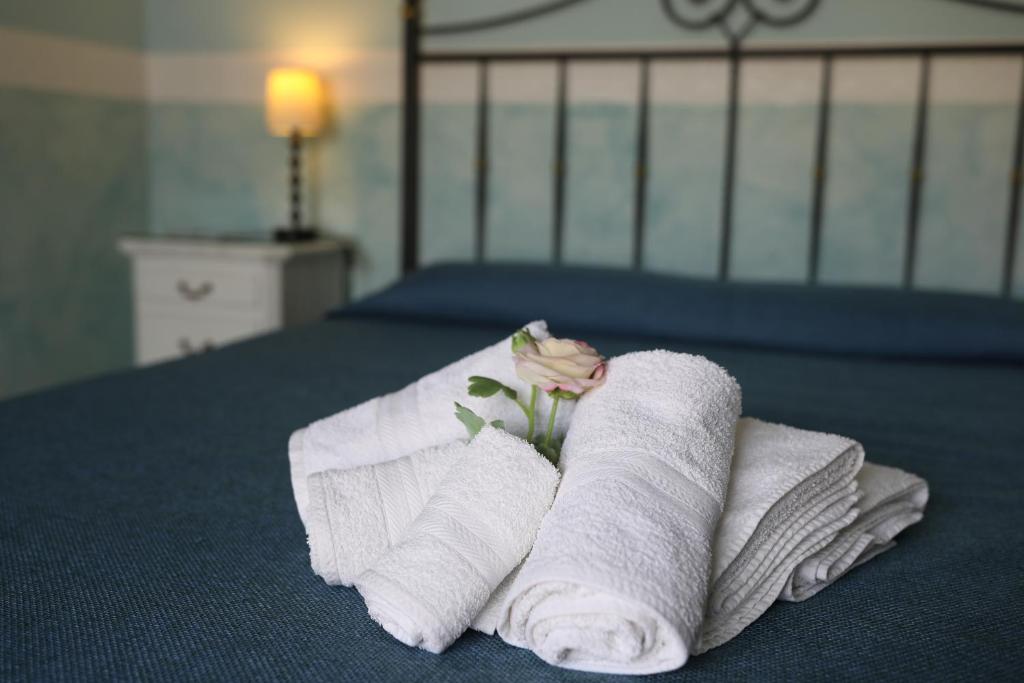 Postel nebo postele na pokoji v ubytování Le Terrazze B&B
