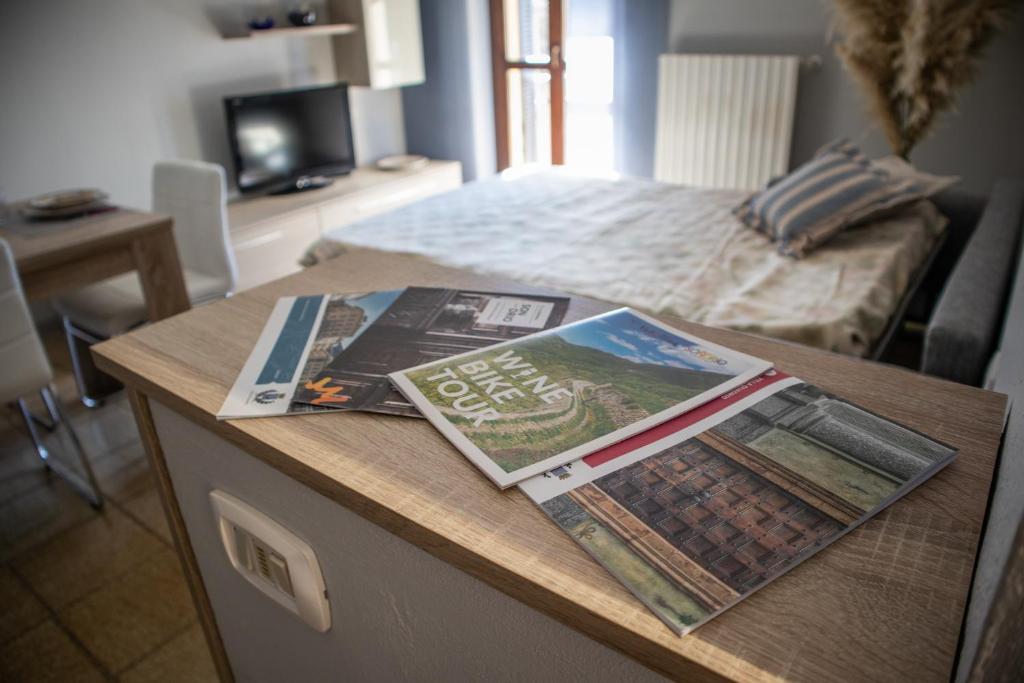 Postel nebo postele na pokoji v ubytování Residenza Zoia