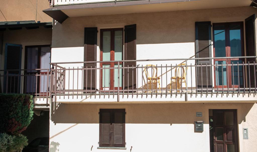 Balkón nebo terasa v ubytování Residenza Zoia
