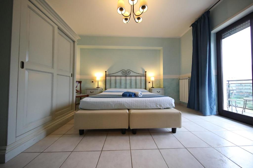 Postel nebo postele na pokoji v ubytování Le Terrazze B&B