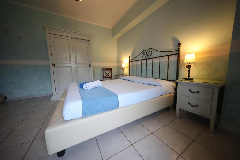Postel nebo postele na pokoji v ubytování Le Terrazze B&B