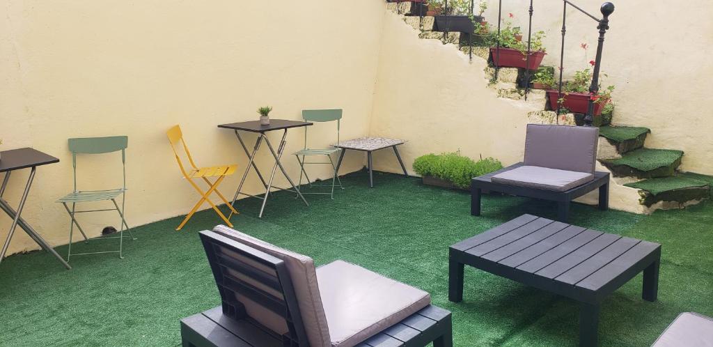 Posezení v ubytování Enzo Hotels Contrexeville