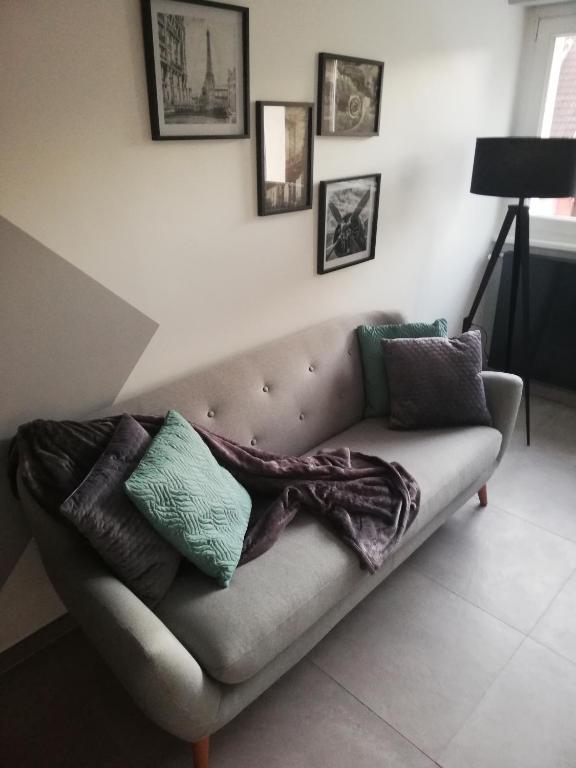 Posezení v ubytování La casa d'Ernestine