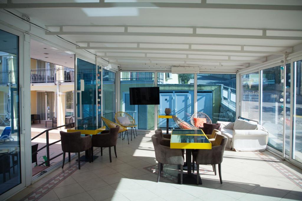 Posezení v ubytování Spa Resort Bečići