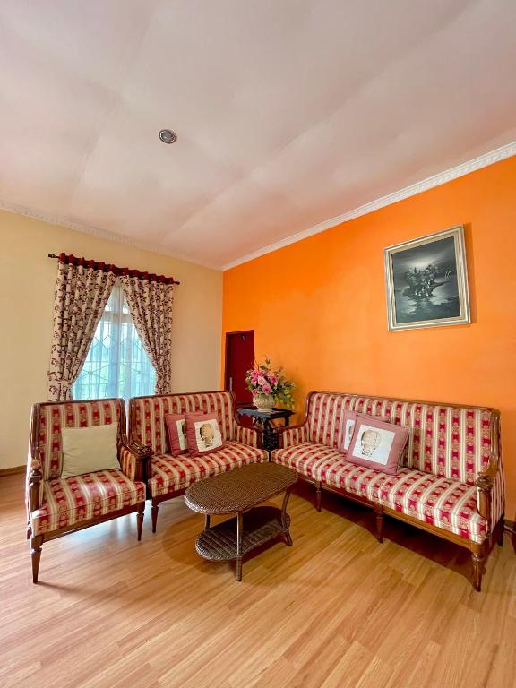Posezení v ubytování Sapo Karo Rest House