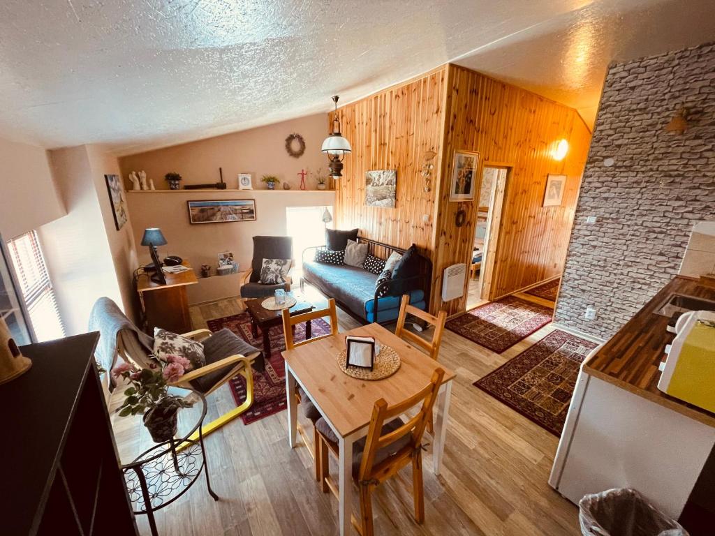Posezení v ubytování Apartmány U kapličky