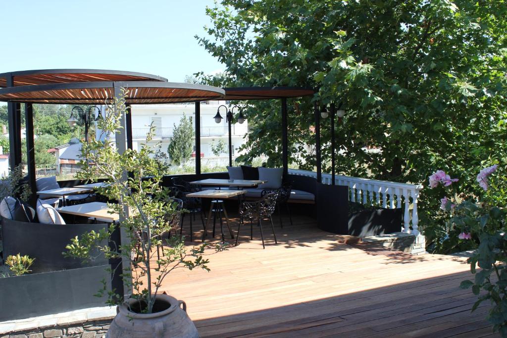 Zahrada ubytování Zeus Hotel
