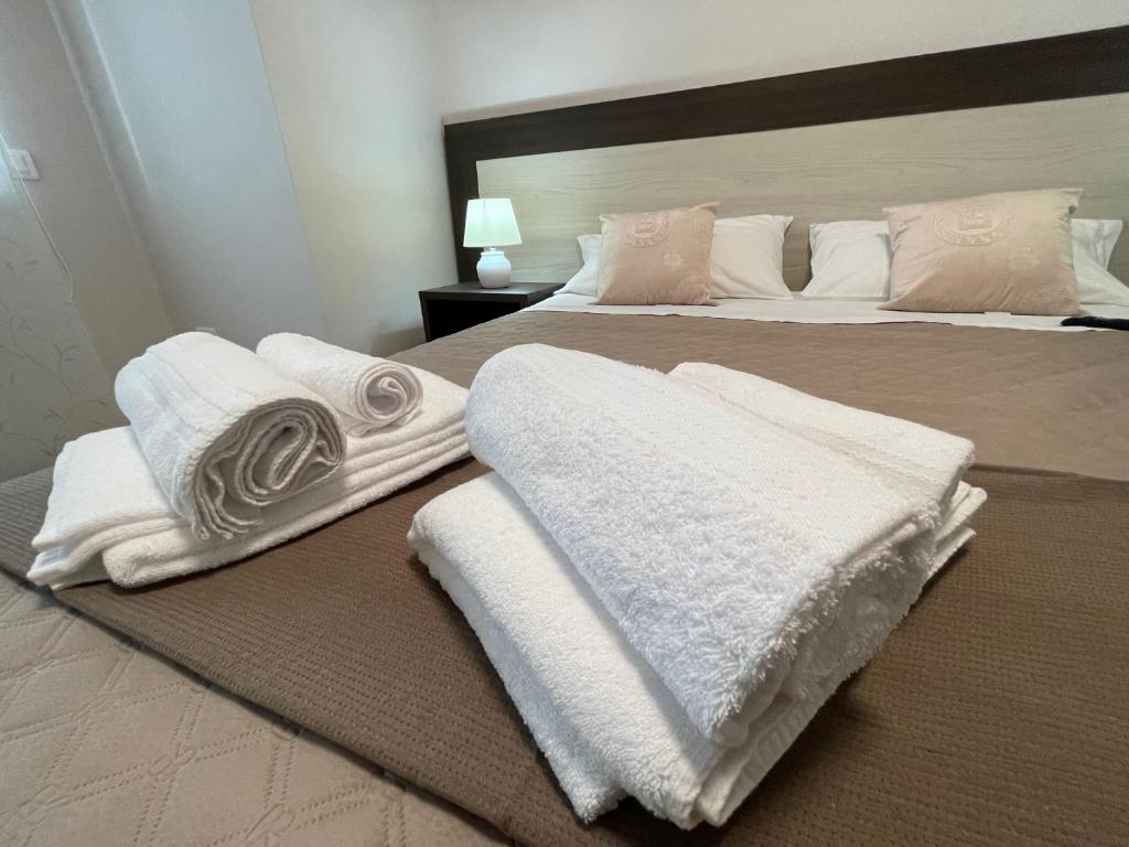 Postel nebo postele na pokoji v ubytování Mini B&B - Enrico Fermi