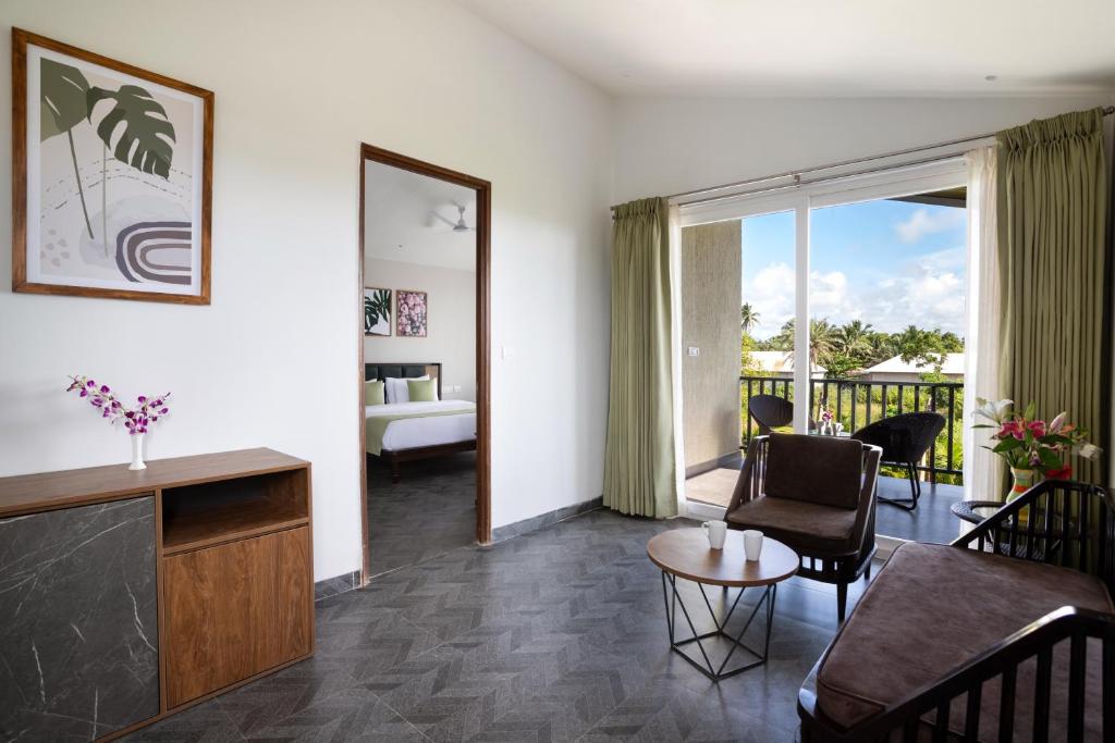 Posezení v ubytování Sibaya Beach Resort, Morjim