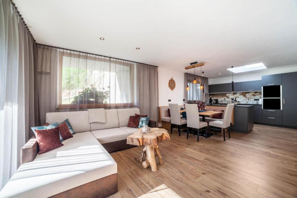 Kuchyň nebo kuchyňský kout v ubytování Chalet Riad
