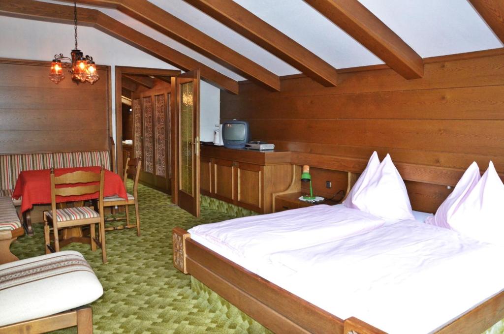 Postel nebo postele na pokoji v ubytování Landhaus Schreier