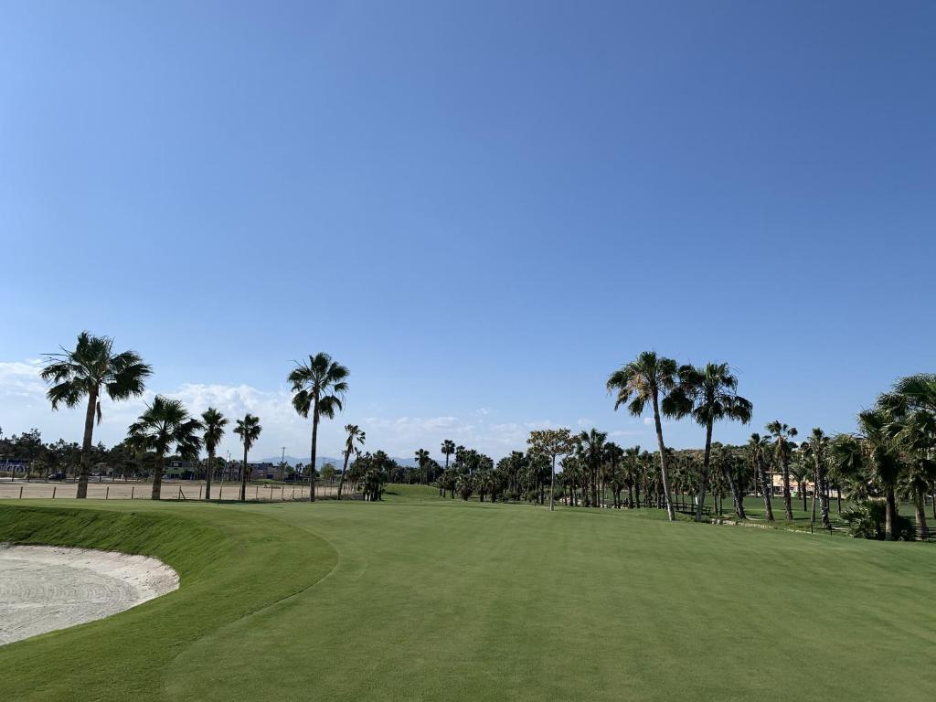Golf pri vile alebo okolí