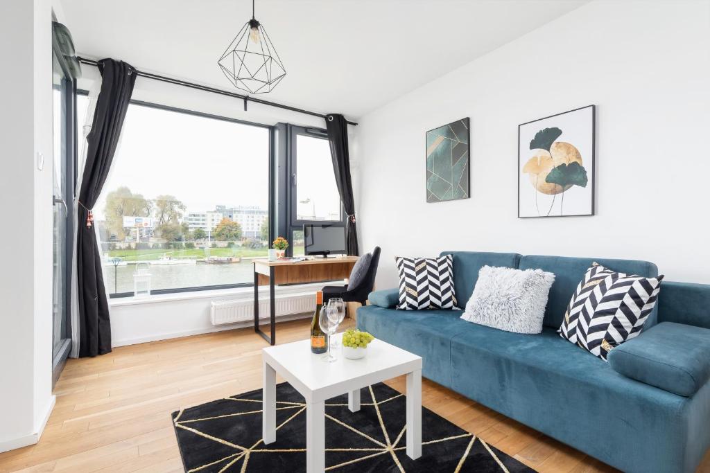 Posezení v ubytování Riva Verona Apartments by Renters Prestige