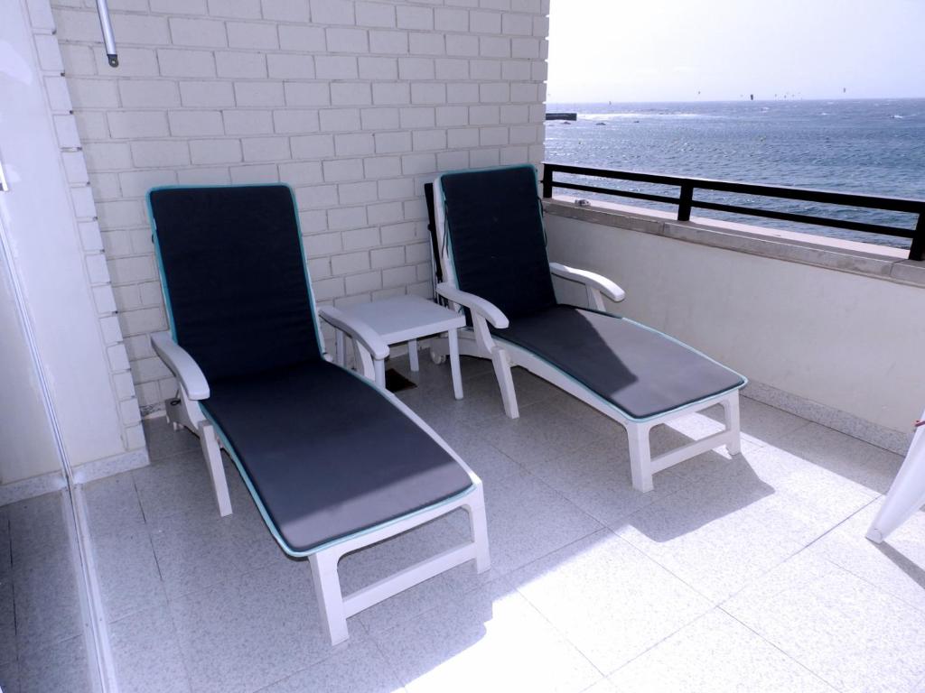 Balkón nebo terasa v ubytování Apartamento Costa Roja Views