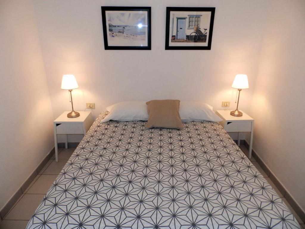 Postel nebo postele na pokoji v ubytování Apartamento Costa Roja Views