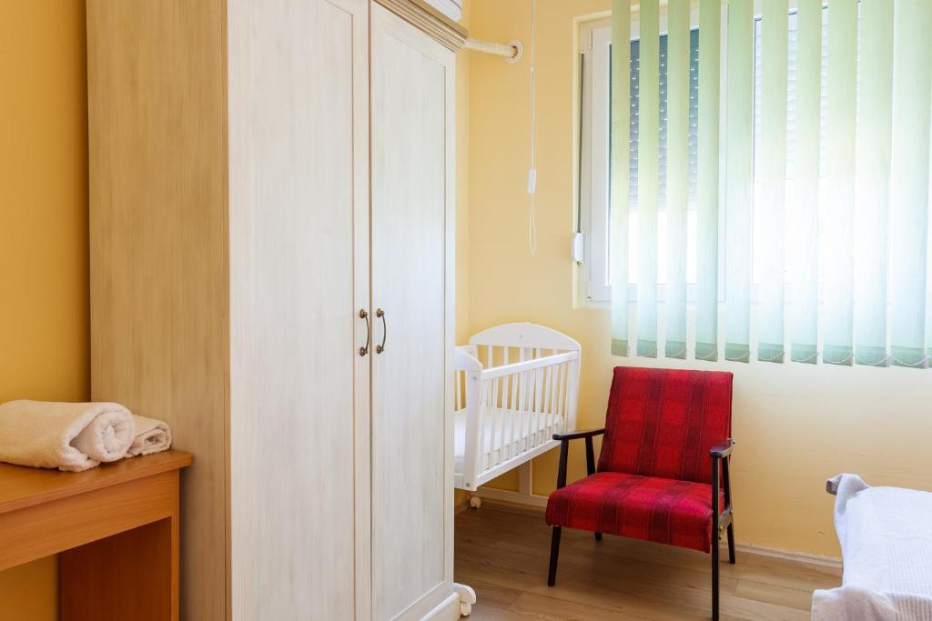 Voodi või voodid majutusasutuse Apartman Bogojevic toas