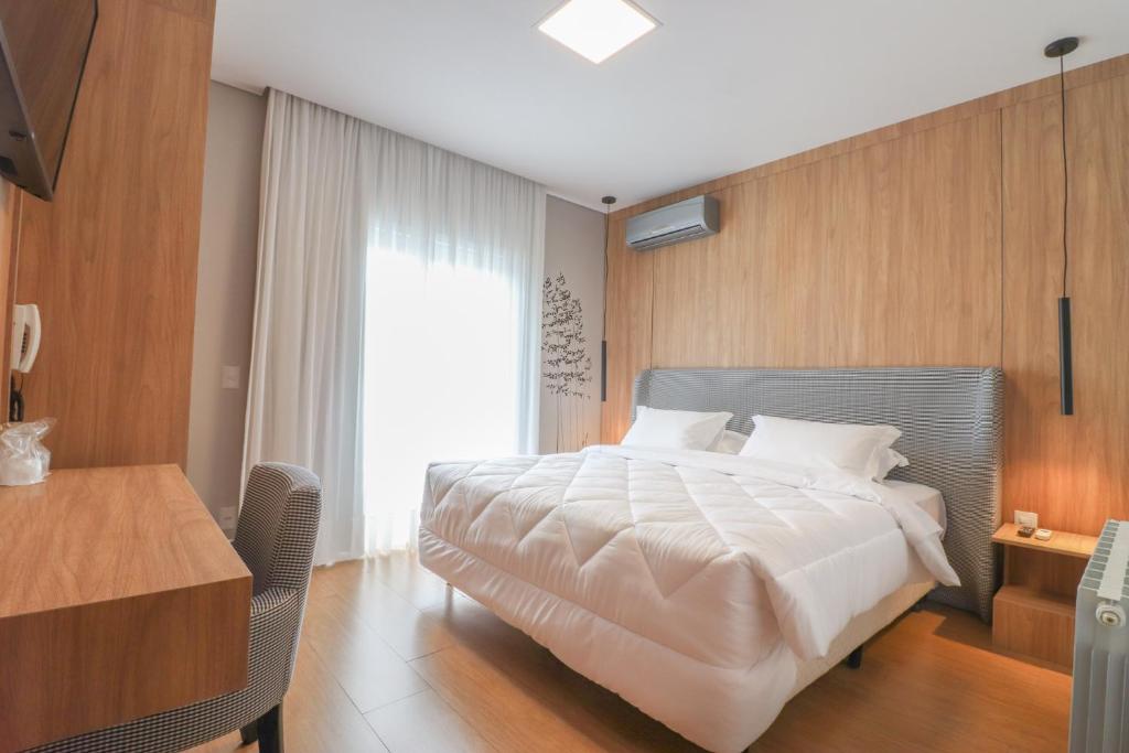Postel nebo postele na pokoji v ubytování Pousada Bella Viena