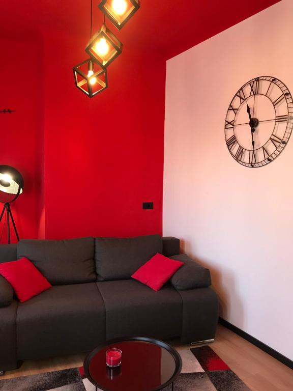 Posedenie v ubytovaní Apartments Colors of Rijeka - Red