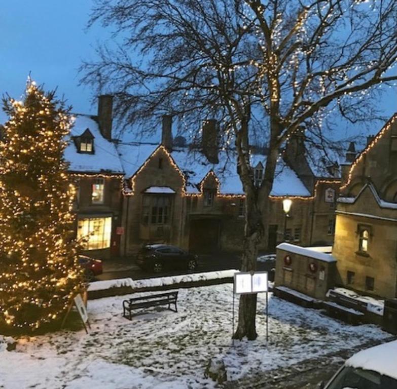 Vine Cottage v zimě