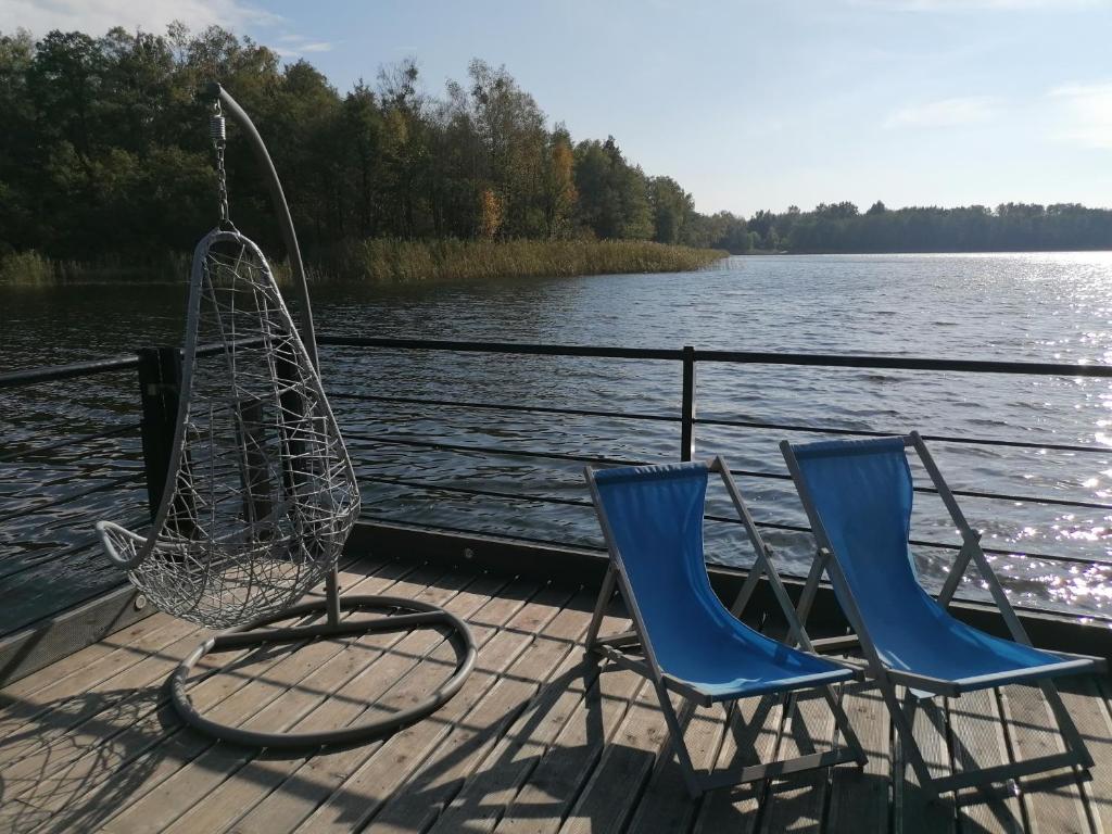 Výhľad na rieku v blízkosti vily