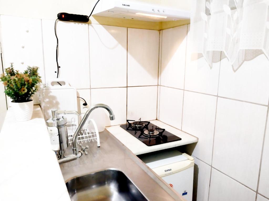 Kuchyň nebo kuchyňský kout v ubytování Casa Julieta