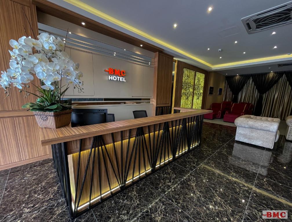 Posezení v ubytování BMC Hotel