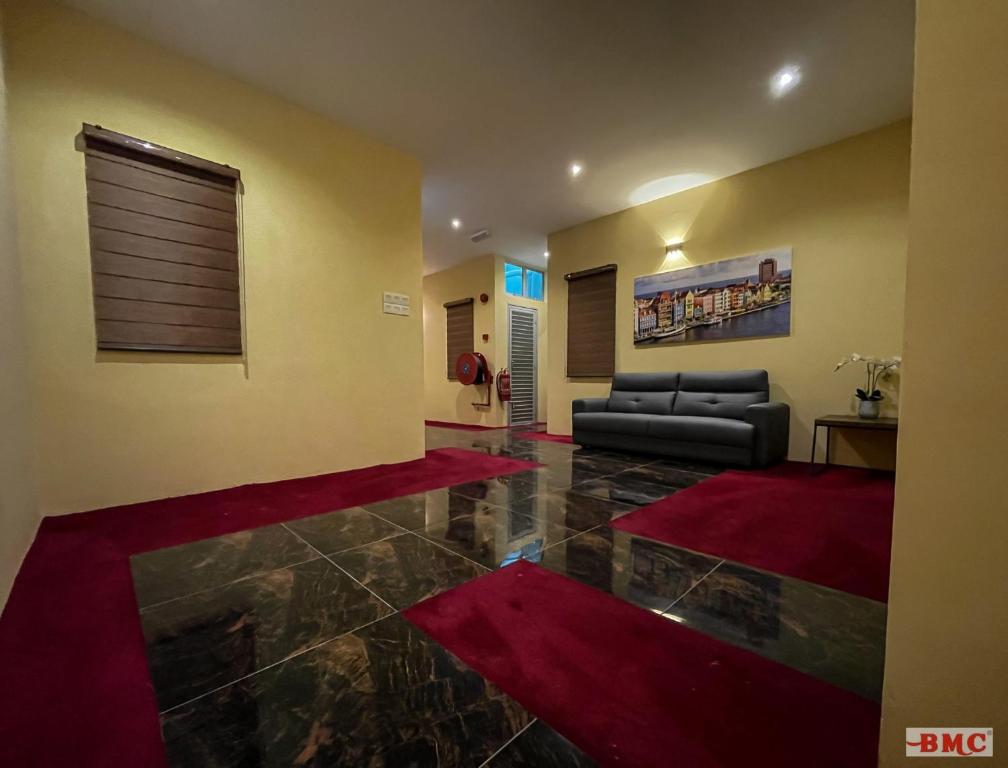 Posezení v ubytování BMC Hotel