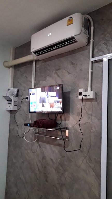 TV a/nebo společenská místnost v ubytování Bansuan Inthanon Eco Resort