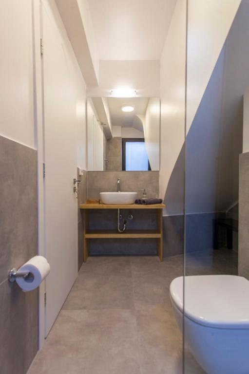 Koupelna v ubytování Villa Theia