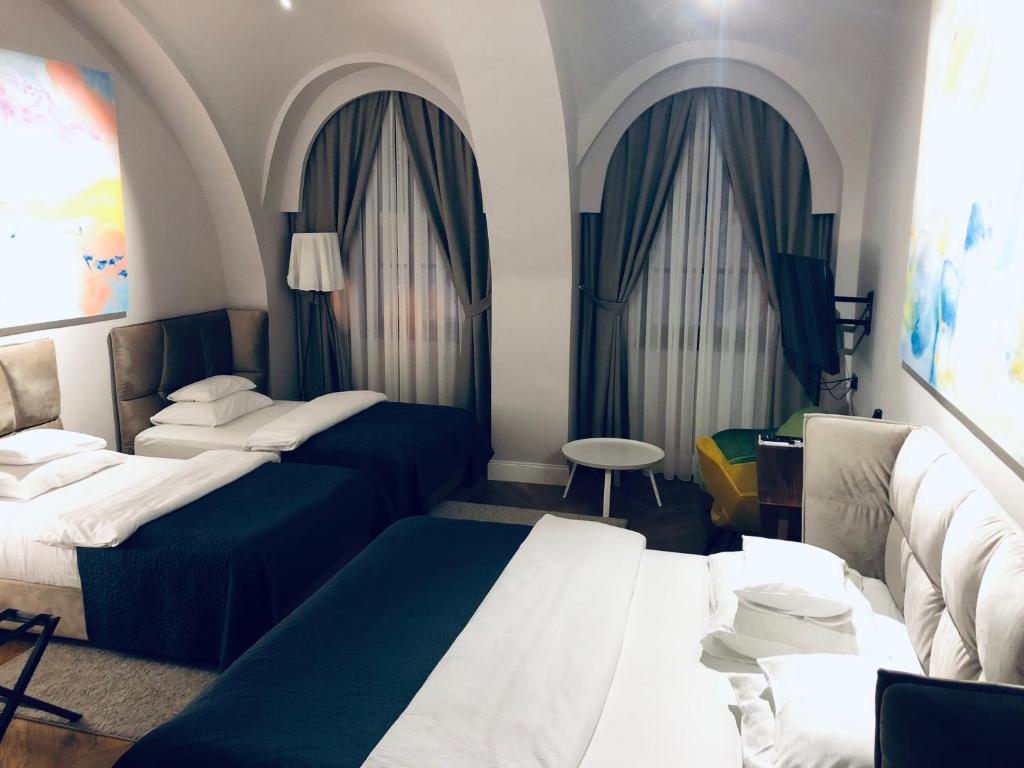 Boutique hotel Tvrđa - Chambre Double Deluxe Avec Deux Lits Doubles