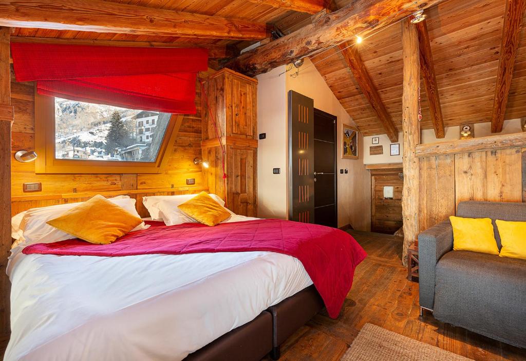 Кровать или кровати в номере Locanda4