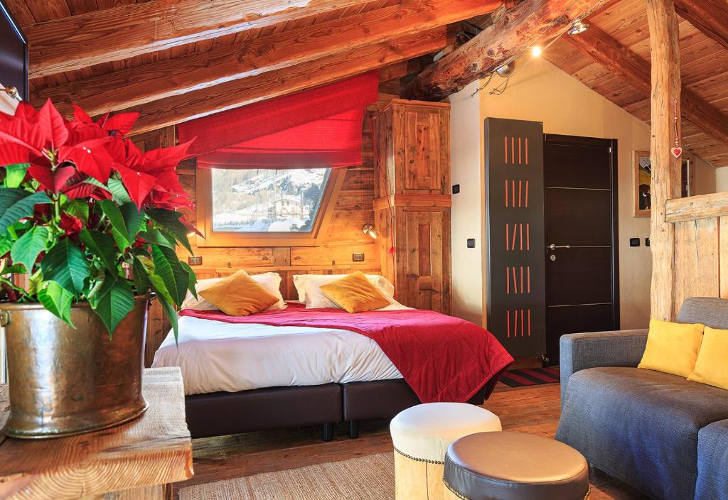 Кровать или кровати в номере Locanda4