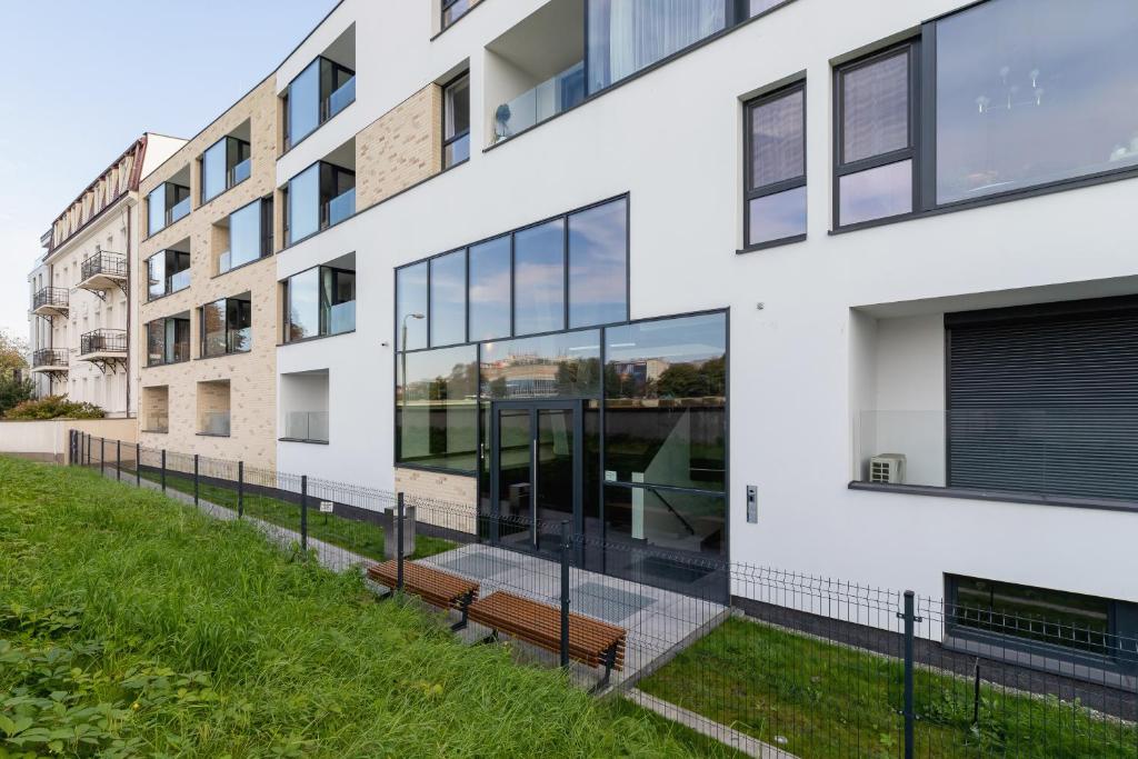 Budova, kde se apartmán nachází