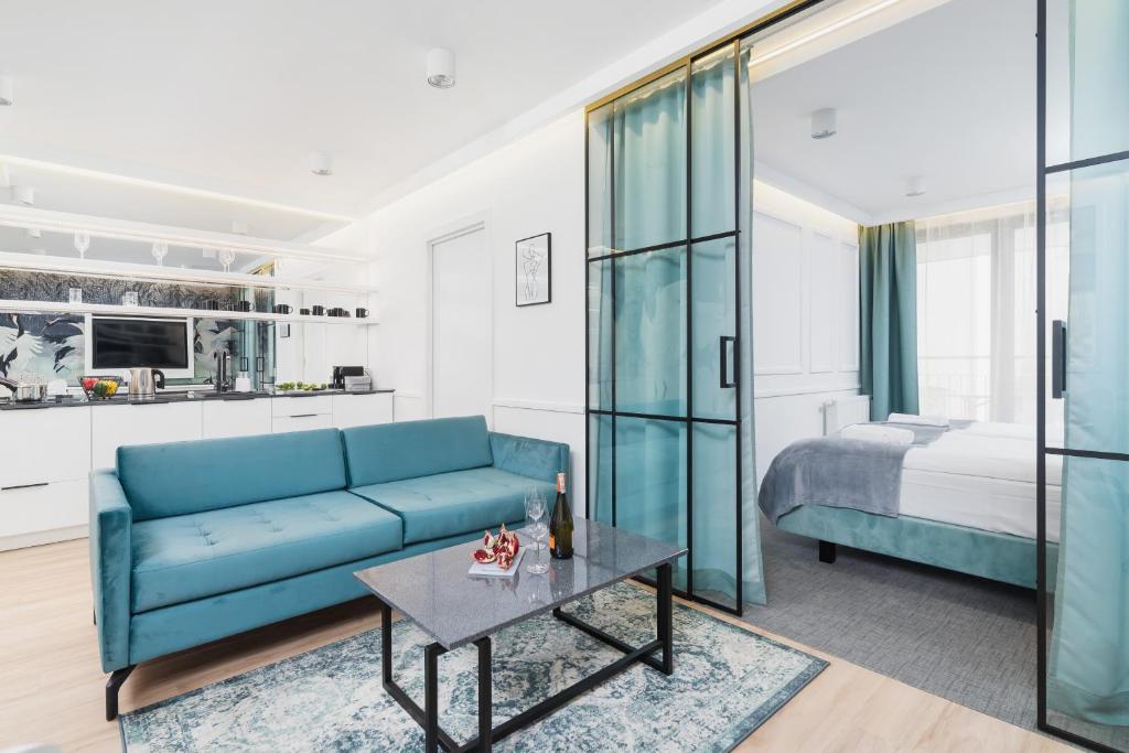 Postel nebo postele na pokoji v ubytování Riva Verona Apartments by Renters Prestige