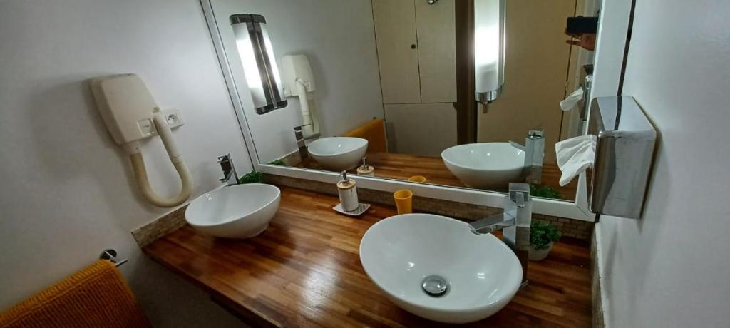 Koupelna v ubytování APPARTEMENT Résidence CARAYOU
